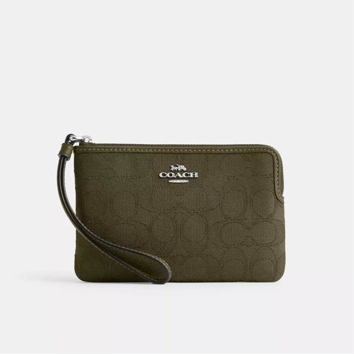 Coach Corner Zip Wristler (Pre-venta)