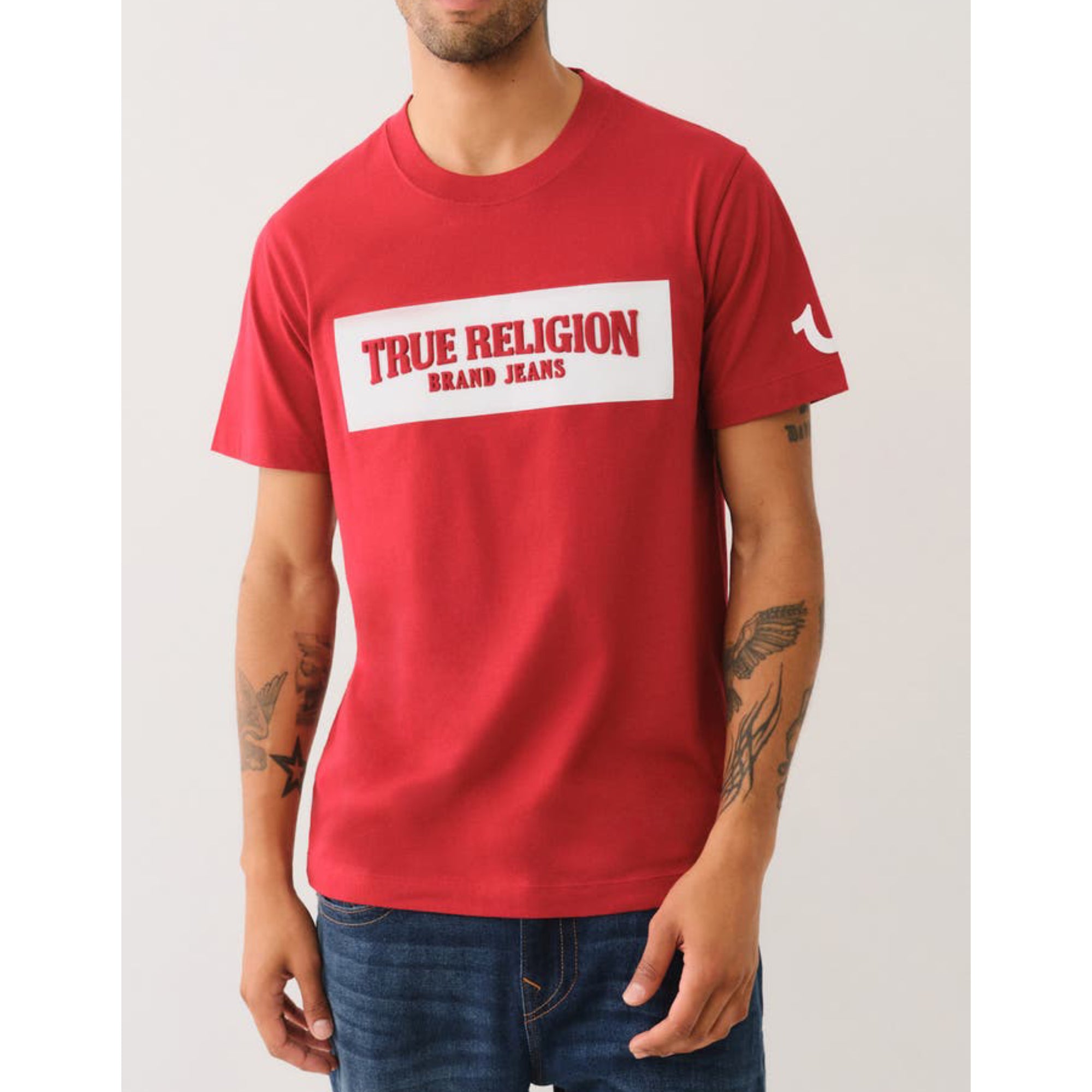 True Religion Arch Cotton T-shirt (Pre-venta)