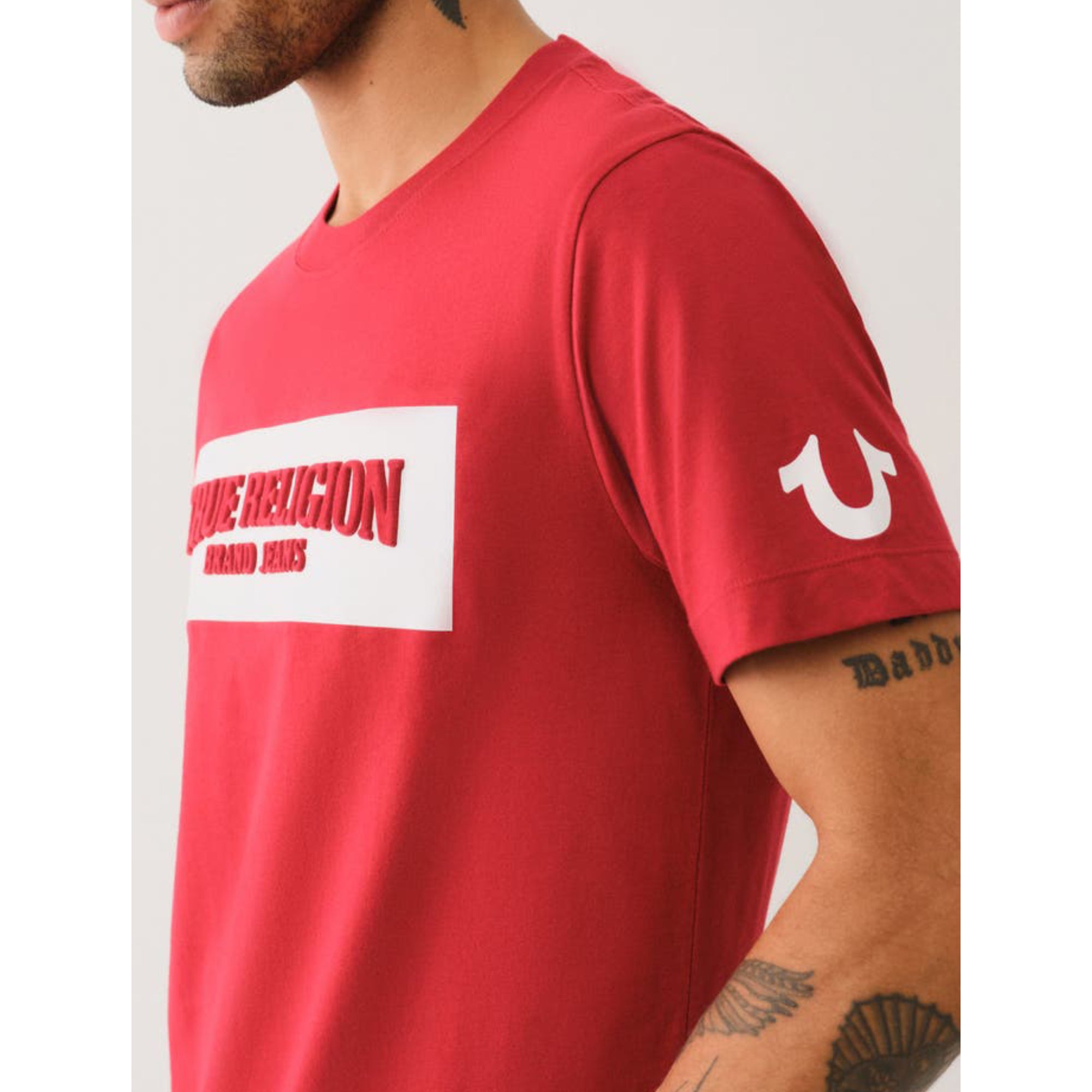 True Religion Arch Cotton T-shirt (Pre-venta)