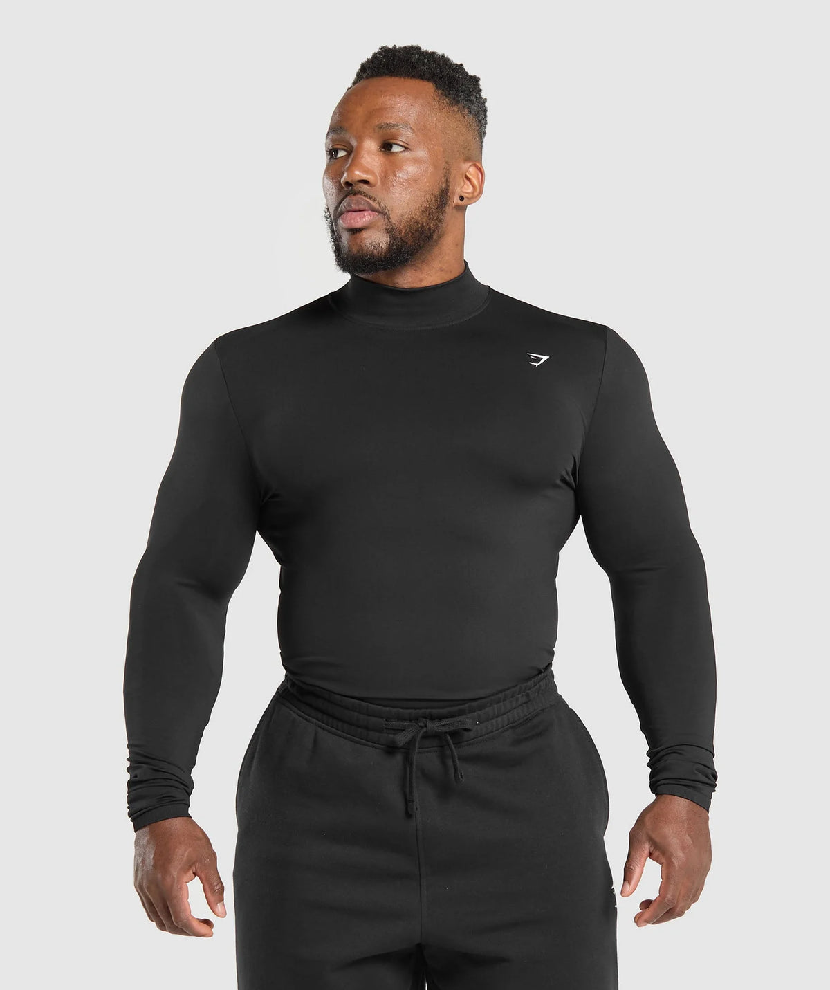 Gymshark EVERYDAY SEAMLESS MOCK LONG SLEEVE T-SHIRT